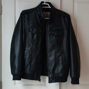 Levi's Black Bomber Jacket.